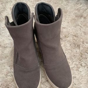 Gray Booties